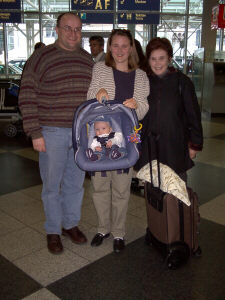 Arrival at the Munich Airport