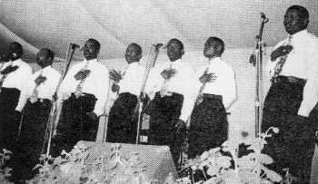 [Photo - Kikongo singers]