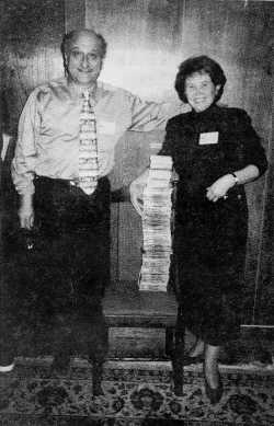 Pavel & Klara with tapes